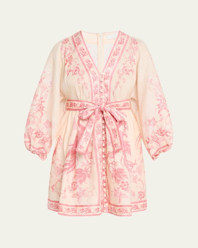 Lucky Plunge Mini Dress
